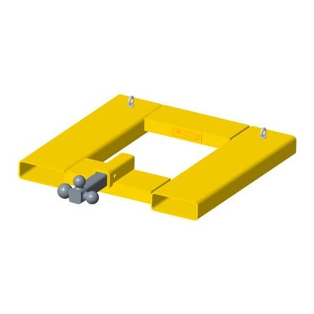 Machining & Welding By Olsen M&W Trailer Spotter with 3-Way Ball for 30"L Forks - 600 Lb. Capacity 23332